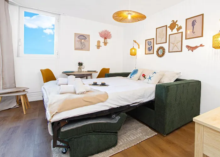 Apartment Chic Pres De La - Climatise